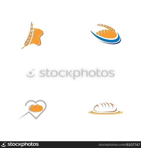 Bread logo images illustration design