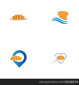 Bread logo images illustration design