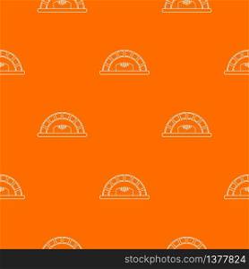 Bread oven pattern vector orange for any web design best. Bread oven pattern vector orange