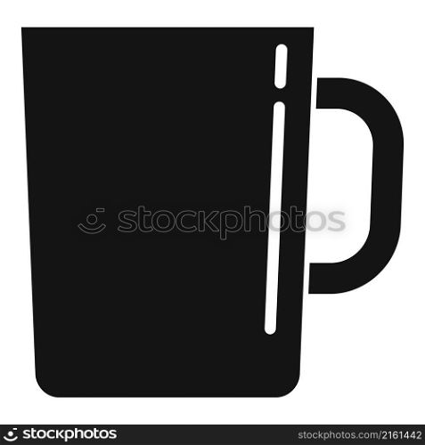 Breakfast mug icon simple vector. Tea cup. Hot drink. Breakfast mug icon simple vector. Tea cup