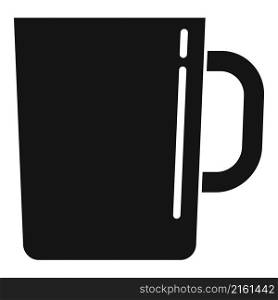 Breakfast mug icon simple vector. Tea cup. Hot drink. Breakfast mug icon simple vector. Tea cup