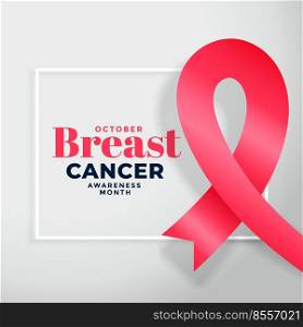 breast cancer awareness month poster design background