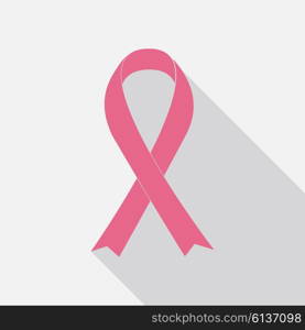 Breast Cancer Awareness Pink Ribbon Vector Illustration EPS10. Breast Cancer Awareness Pink Ribbon Vector Illustration