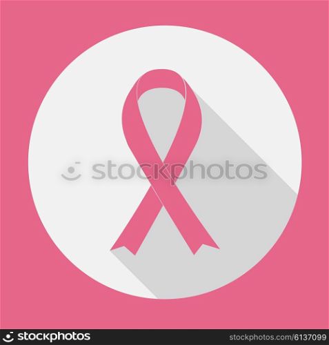 Breast Cancer Awareness Pink Ribbon Vector Illustration EPS10. Breast Cancer Awareness Pink Ribbon Vector Illustration