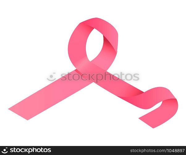 Breast cancer disease icon. Isometric of breast cancer disease vector icon for web design isolated on white background. Breast cancer disease icon, isometric style