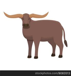Breed cow icon cartoon vector.Dairy farm. Animal beef. Breed cow icon cartoon vector.Dairy farm