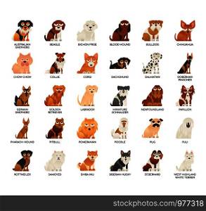 Breed Dogs 1 , Thin Line and Pixel Perfect Icons