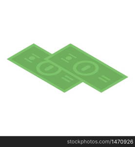 Bribe icon. Isometric of bribe vector icon for web design isolated on white background. Bribe icon, isometric style