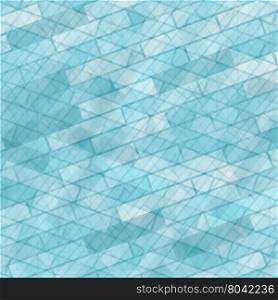 Brick Wall Azure Background. Abstract Stone Pattern. Abstract Stone Pattern