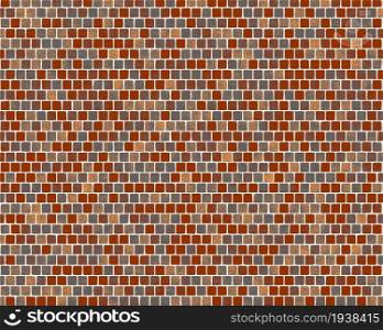 brick wall illustration background. simple vector texture. brick wall illustration background