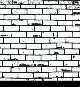 Brick wall overlay texture - for your design. Empty Grunge Template. EPS10 vector.