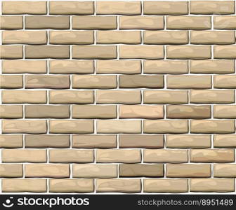 Brick wall pattern vector image