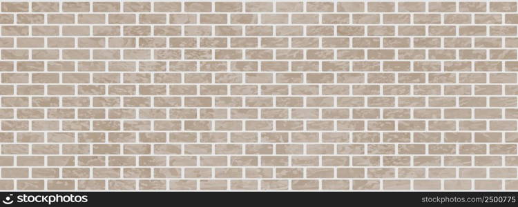 Brick wall with scuffing. Vector illustration for textiles, textures and simple backgrounds