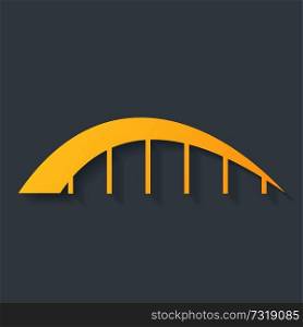 Bridge Icon isolated