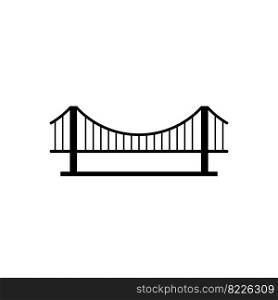 bridge icon vector illustration logo design
