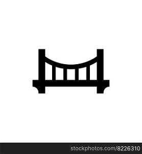 bridge icon vector illustration logo design