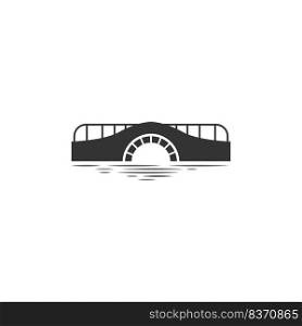 Bridge logo icon design illustration template