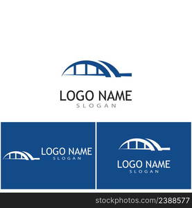 Bridge Logo Template vector icon illustration design