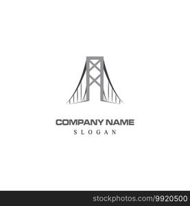 Bridge Logo Template vector icon illustration design