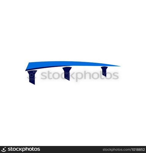 bridge logo vector
