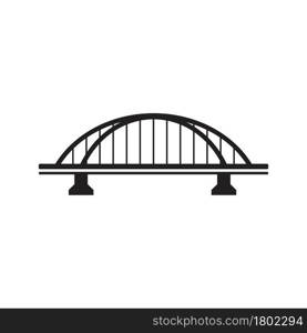 Bridge vector icon illustration design template
