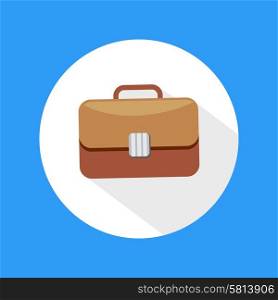 Briefcase icon. Business concept for office workers