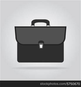 Briefcase icon. Business concept for office workers. Time to come to work