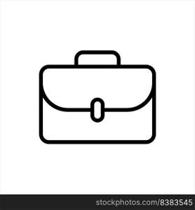briefcase icon vector design template simple and clean