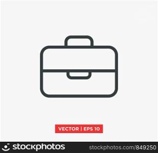 Briefcase Icon Vector Illustration