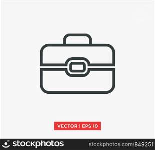 Briefcase Icon Vector Illustration