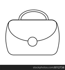 briefcase logo stock illustration design