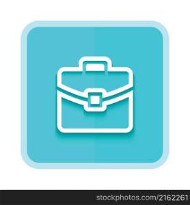 briefcase office line icon