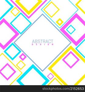 Bright abstract background. Modern geometric social media template, ad or marketing vector banner. Illustration template background to business, design bright trendy. Bright abstract background. Modern geometric social media template, ad or marketing vector banner