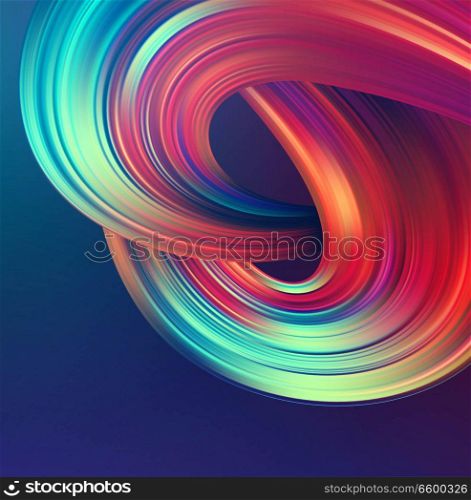 Bright abstract background with colorful swirl flow. Vector illustration EPS10. Bright abstract background with colorful swirl flow. Vector illustration