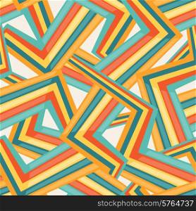 Bright abstract seamless geometric pattern.