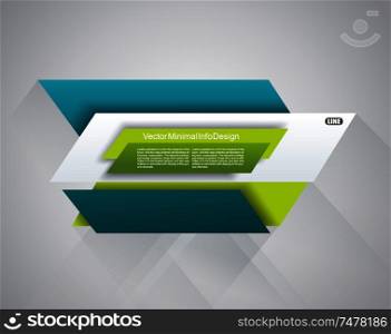 Bright banners template for business design, infographics, reports, number options, step presentation, progress or workflow layout.