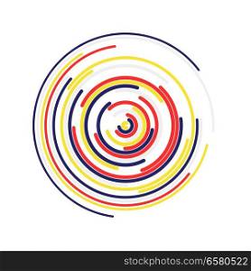 Bright color abstract background in minimalist style made from colorful circles. Business concept for cover decoration of brochure, flyer or report. Bright color abstract background in minimalist style made from colorful circles. Business concept for cover decoration of brochure, flyer or report.