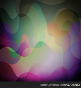 Bright color pattern, colorful design with overlapping shapes forming abstract beautiful background. Perfect backdrop for project of brochure or flyer