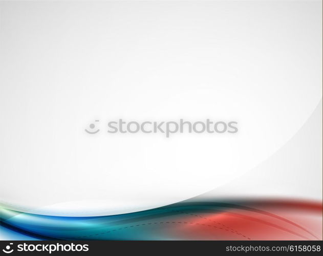 Bright color wave with blur and glowing effects. Bright color wave with blur and glowing effects. Abstract background