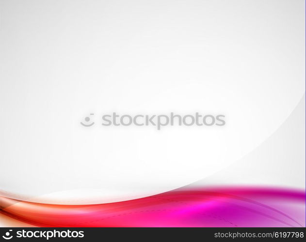 Bright color wave with blur and glowing effects. Bright color wave with blur and glowing effects. Abstract background