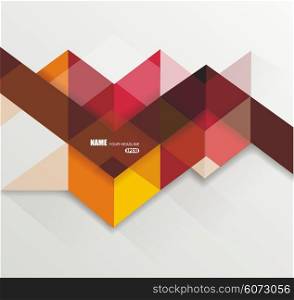 Bright geometrical abstract lines structure. Vector illustration