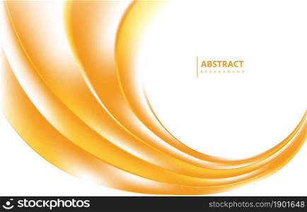 Bright Golden Abstract Modern Wave Gradient Texture Background Wallpaper Graphic Design
