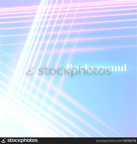 Bright neon lines background with 80s style and shiny letters