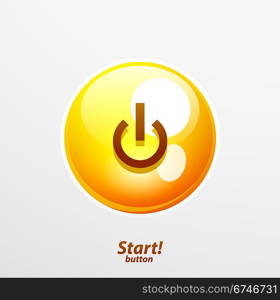 Bright power button