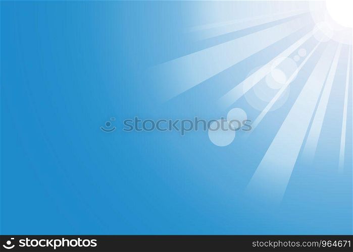Bright ray abstract and light blue background, vector and illustration. Bright ray abstract and light blue background, vector and illustration.