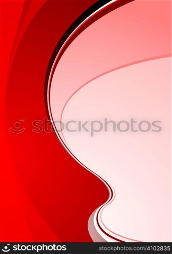 Bright red abstract background with room to add your own copy
