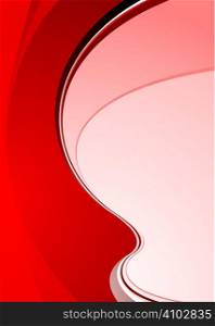 Bright red abstract background with room to add your own copy