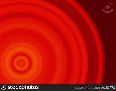 Bright red and orange vector background with a circle pattern for design