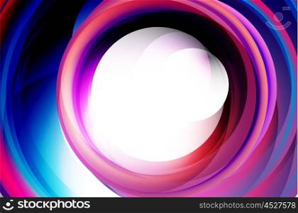 Bright swirl motion abstract background. Vector bright swirl motion abstract background