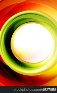 Bright swirl motion abstract background. Vector bright swirl motion abstract background